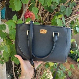 Black coach purse